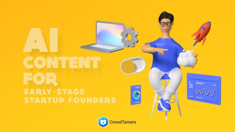 How and why AI content tools can help early-stage startup founders