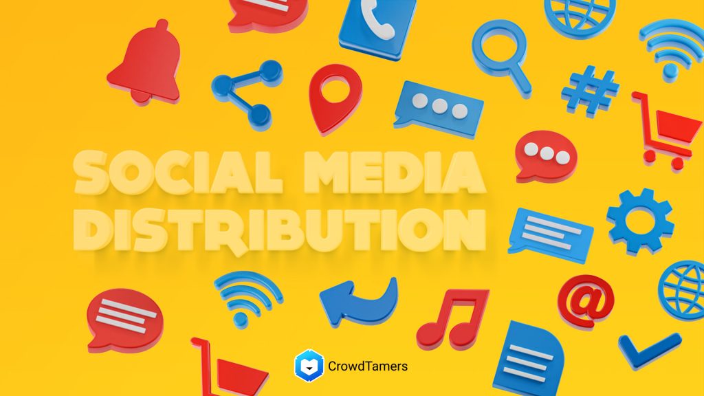 Use Social Media distribution as a content marketing tool.