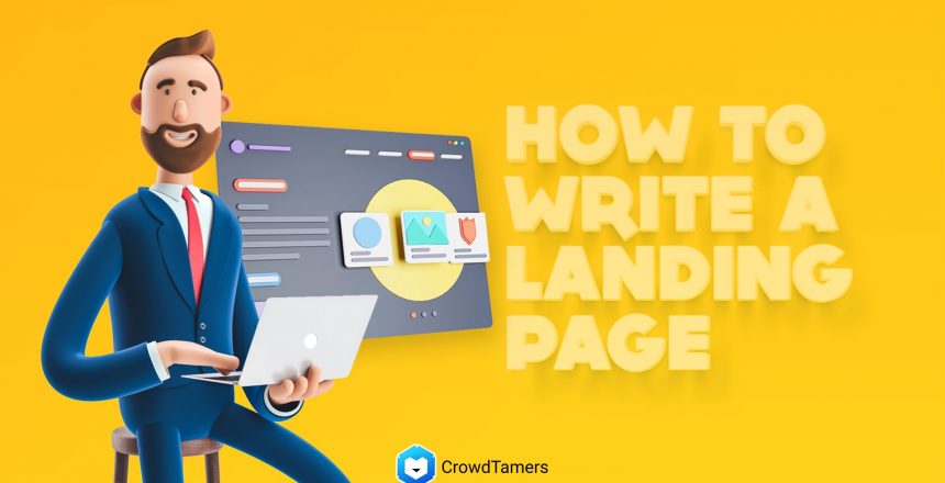 how to write a landing page